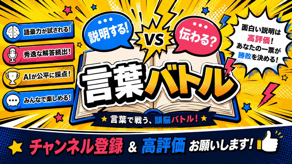 コトバトル キービジュアル — タップで紹介ページへ